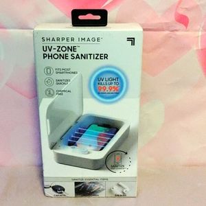 New Sharper Image UV Zone Phone Sanitizer